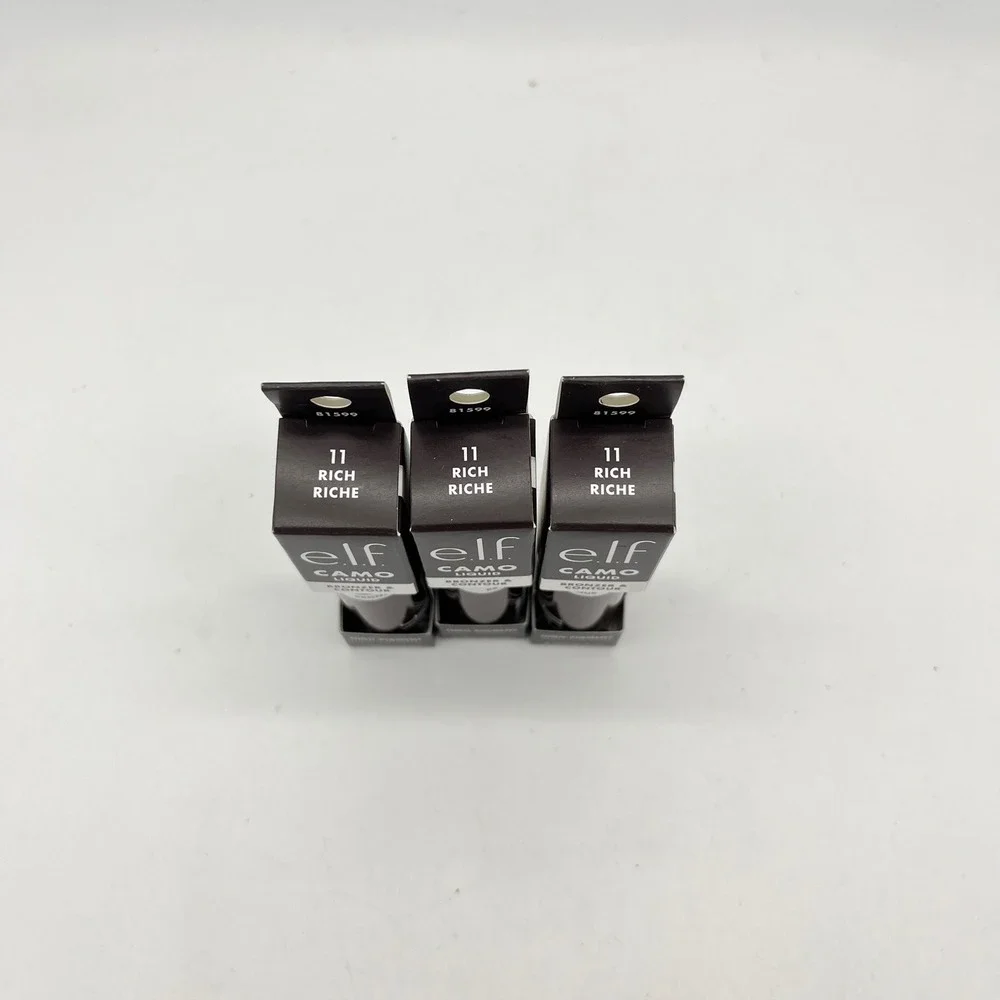 ELF Camo Liquid Bronzer & Contour 11 Rich Riche High Pigment‎ Set of 3